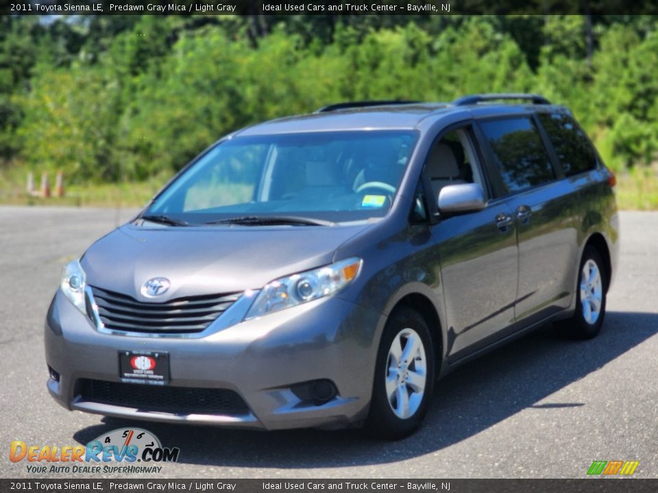 2011 Toyota Sienna LE Predawn Gray Mica / Light Gray Photo #1