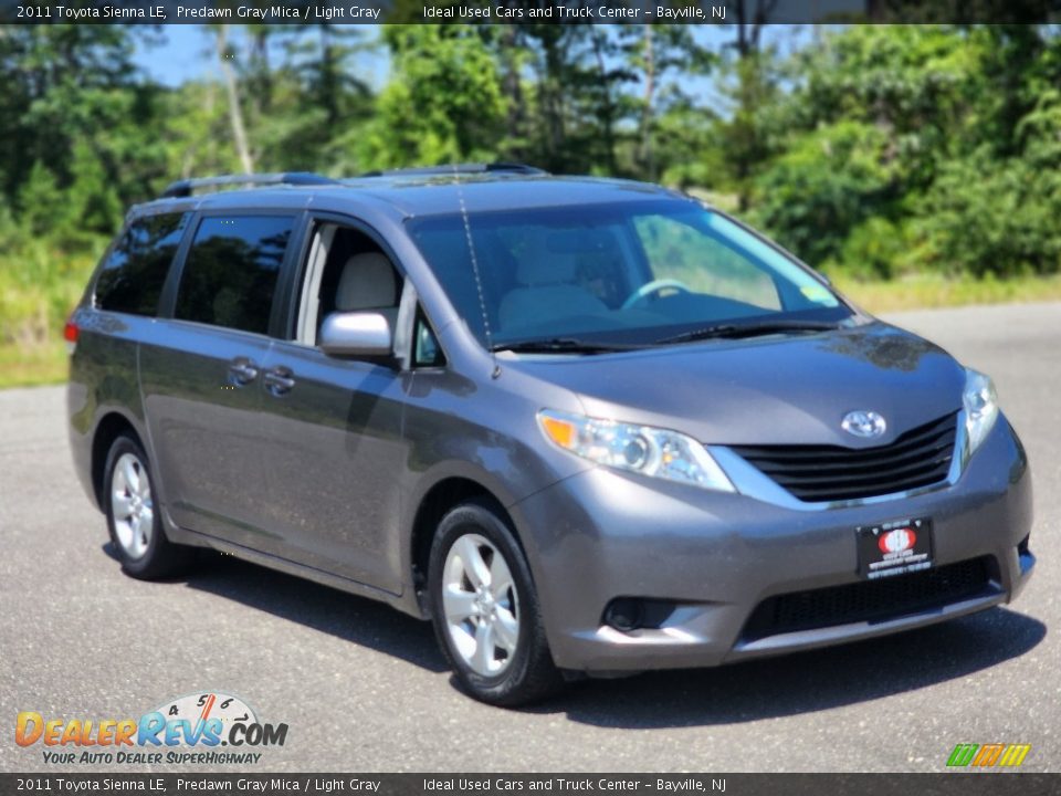 2011 Toyota Sienna LE Predawn Gray Mica / Light Gray Photo #2