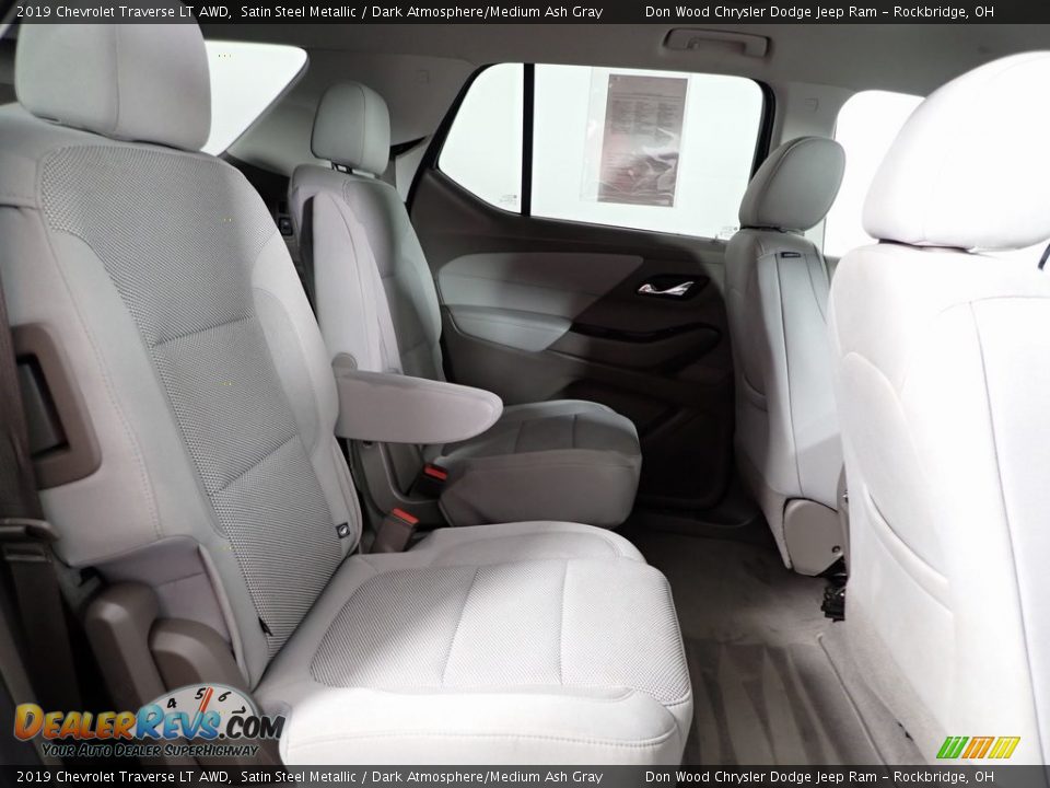 2019 Chevrolet Traverse LT AWD Satin Steel Metallic / Dark Atmosphere/Medium Ash Gray Photo #30
