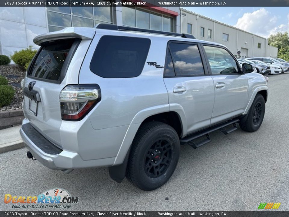 2023 Toyota 4Runner TRD Off Road Premium 4x4 Classic Silver Metallic / Black Photo #9