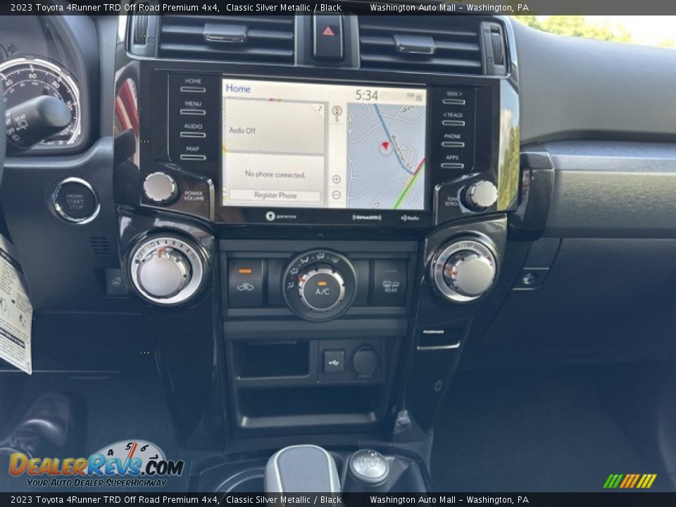 Controls of 2023 Toyota 4Runner TRD Off Road Premium 4x4 Photo #13