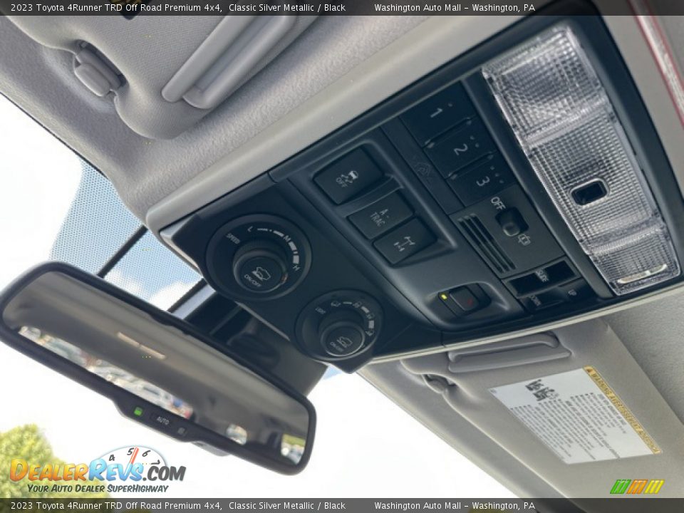 Controls of 2023 Toyota 4Runner TRD Off Road Premium 4x4 Photo #14