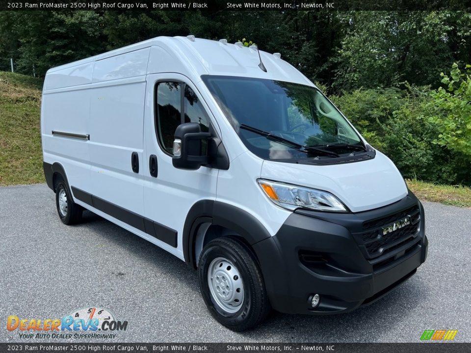 2023 Ram ProMaster 2500 High Roof Cargo Van Bright White / Black Photo #4