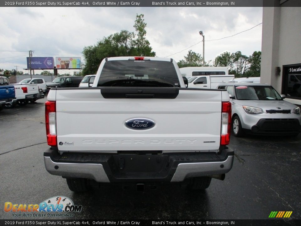 2019 Ford F350 Super Duty XL SuperCab 4x4 Oxford White / Earth Gray Photo #24