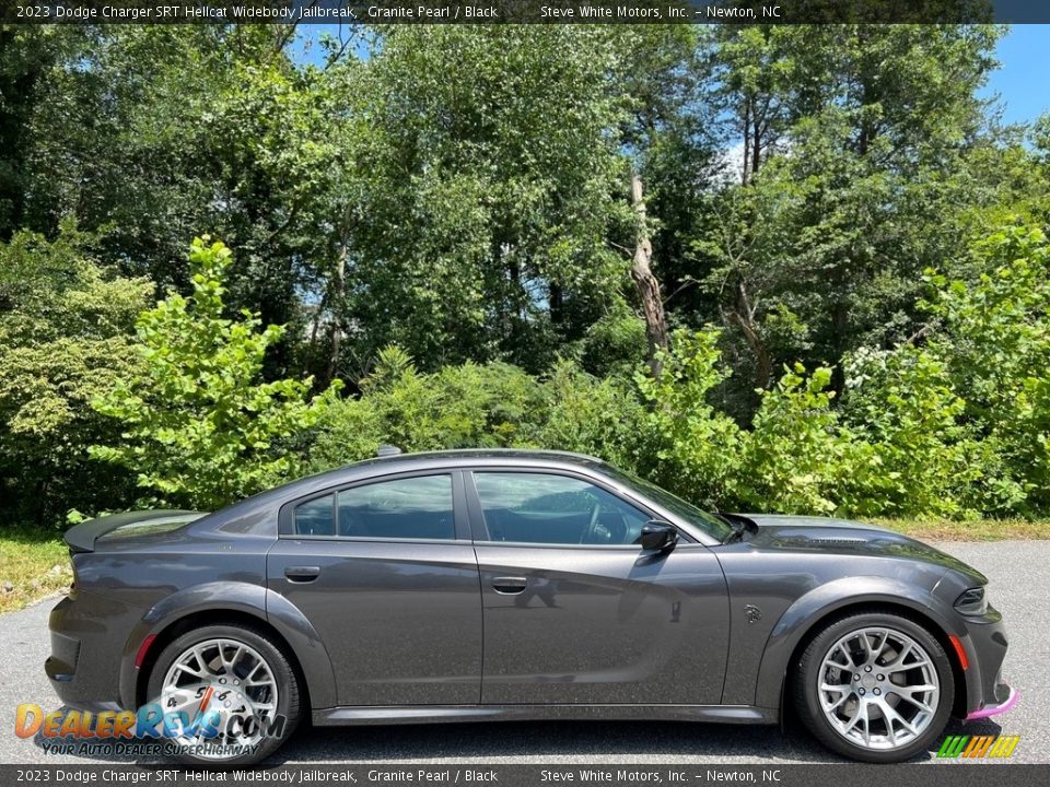 Granite Pearl 2023 Dodge Charger SRT Hellcat Widebody Jailbreak Photo #5