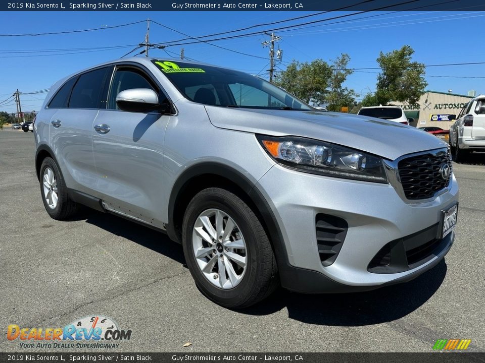 2019 Kia Sorento L Sparkling Silver / Satin Black Photo #1