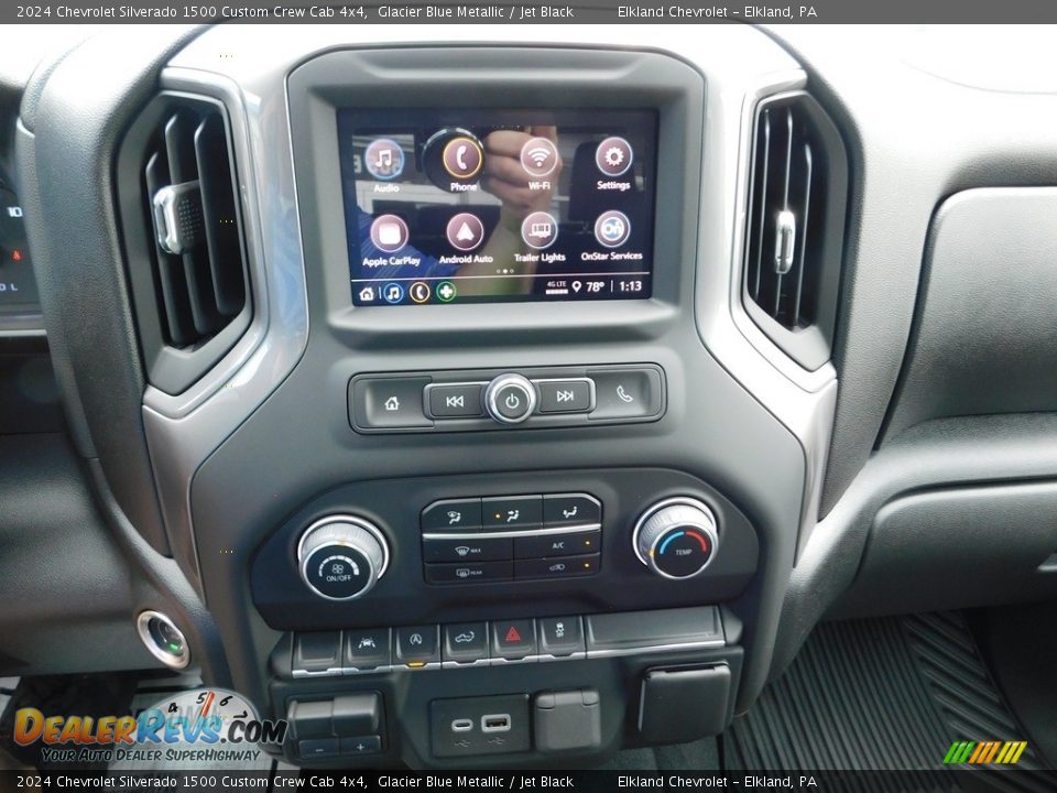 Controls of 2024 Chevrolet Silverado 1500 Custom Crew Cab 4x4 Photo #31