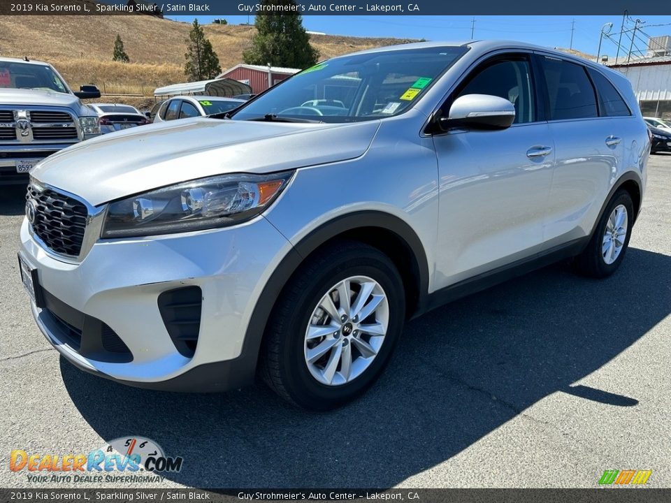 2019 Kia Sorento L Sparkling Silver / Satin Black Photo #3