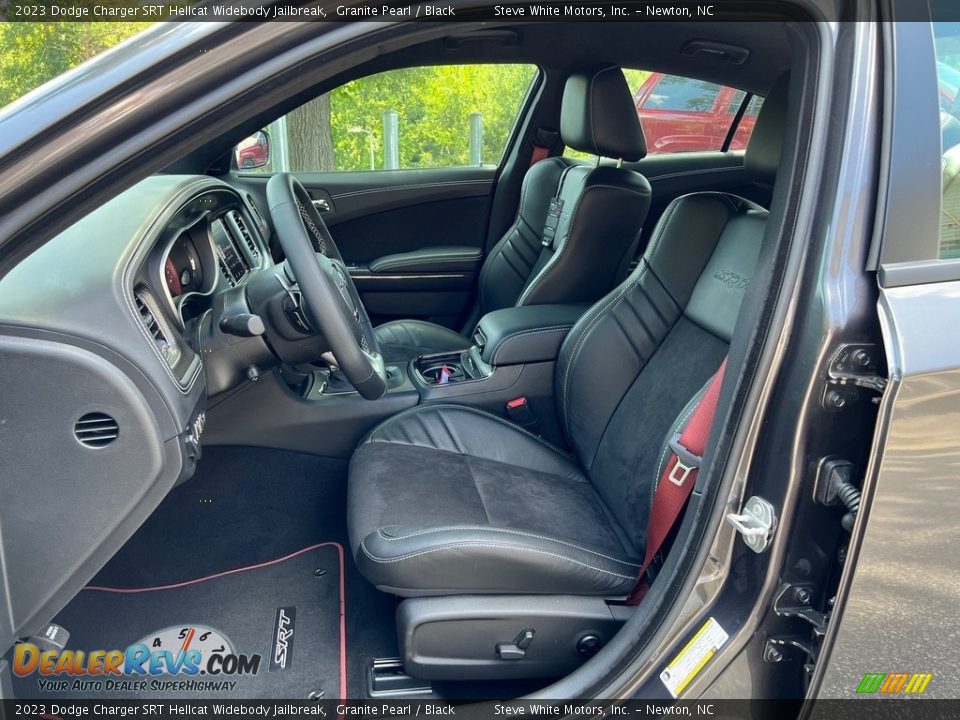Black Interior - 2023 Dodge Charger SRT Hellcat Widebody Jailbreak Photo #14