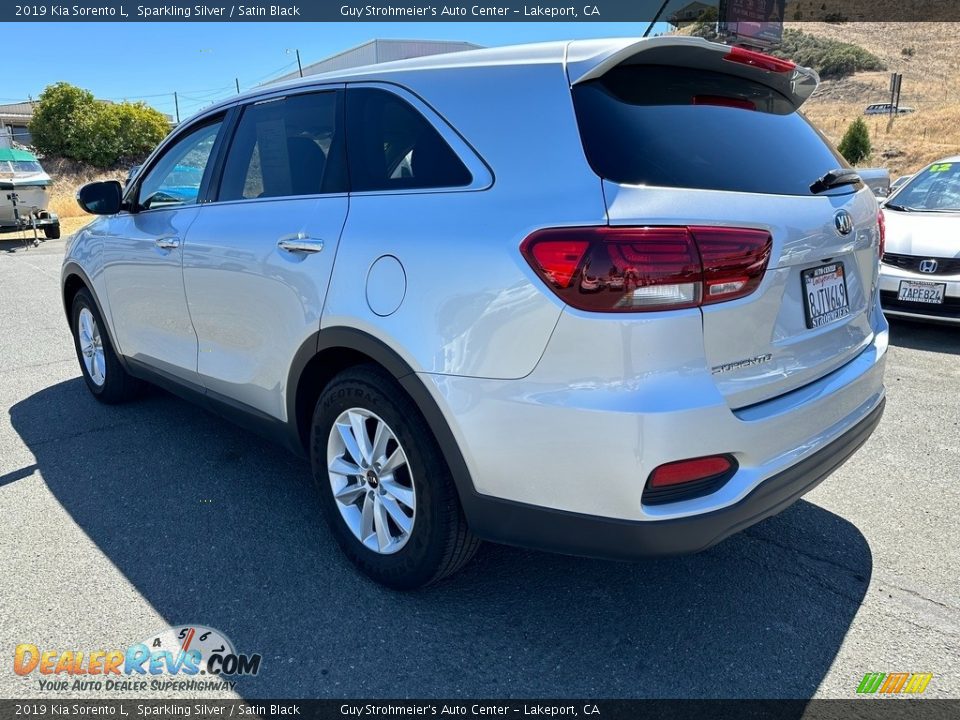 2019 Kia Sorento L Sparkling Silver / Satin Black Photo #4