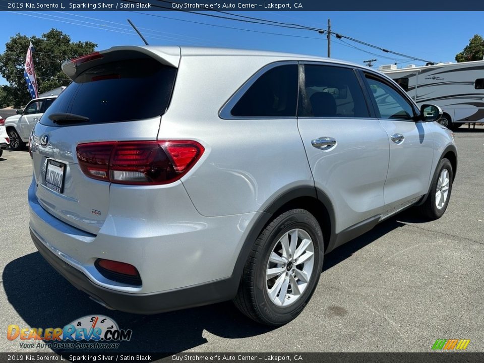 2019 Kia Sorento L Sparkling Silver / Satin Black Photo #6