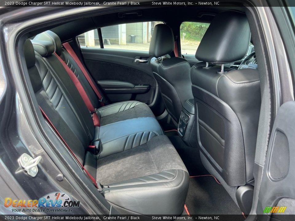 Rear Seat of 2023 Dodge Charger SRT Hellcat Widebody Jailbreak Photo #22