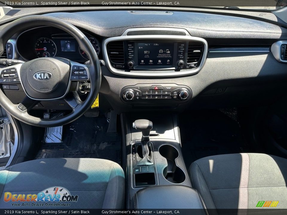 2019 Kia Sorento L Sparkling Silver / Satin Black Photo #12