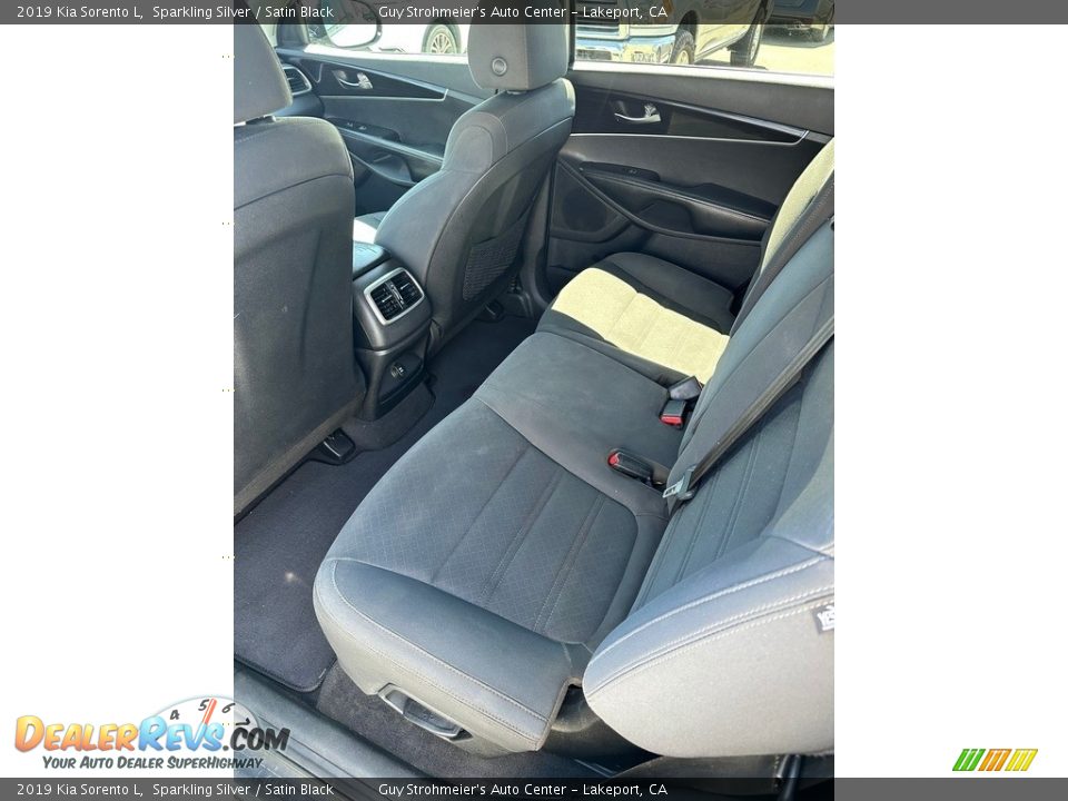 2019 Kia Sorento L Sparkling Silver / Satin Black Photo #13