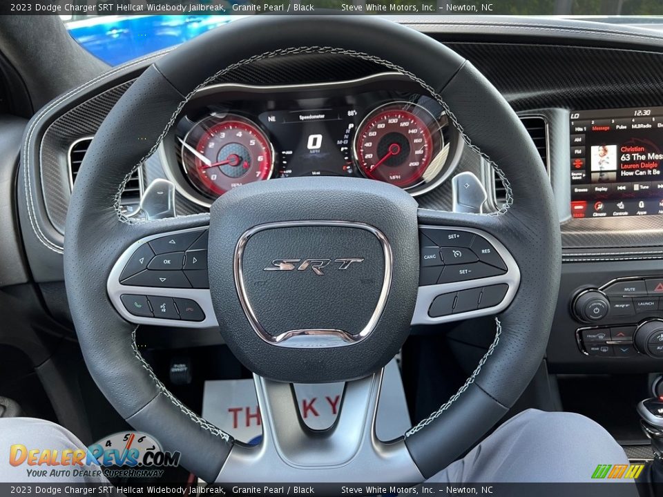 2023 Dodge Charger SRT Hellcat Widebody Jailbreak Steering Wheel Photo #26