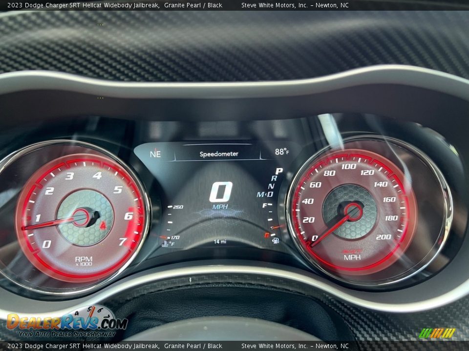 2023 Dodge Charger SRT Hellcat Widebody Jailbreak Gauges Photo #27