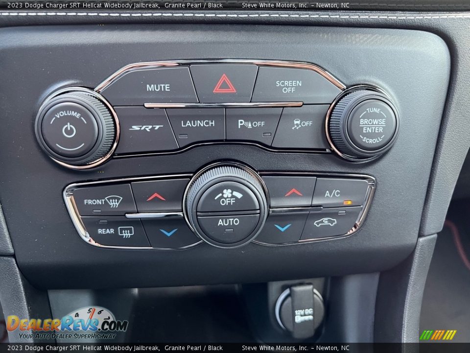 Controls of 2023 Dodge Charger SRT Hellcat Widebody Jailbreak Photo #33