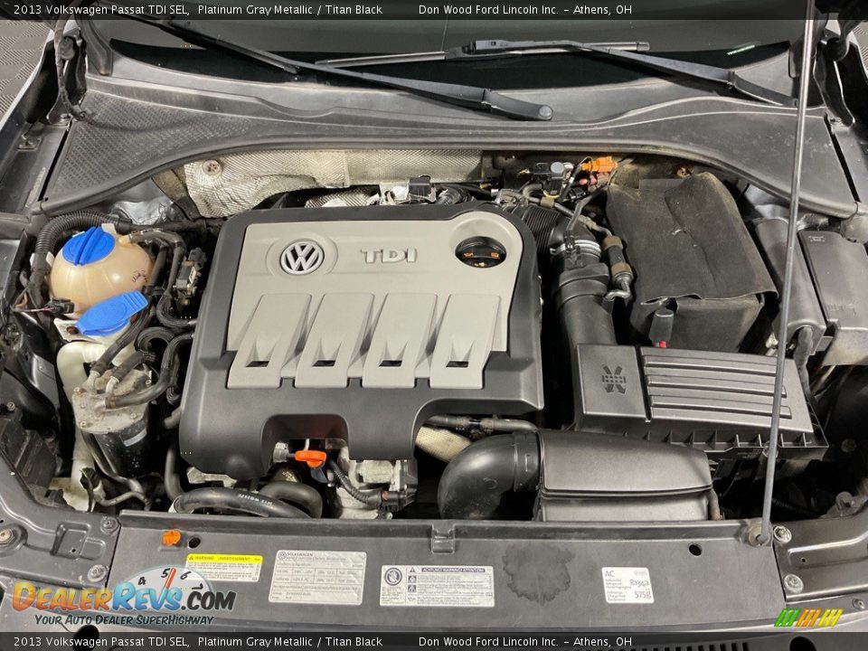 2013 Volkswagen Passat TDI SEL 2.0 Liter TDI DOHC 16-Valve Turbo-Diesel 4 Cylinder Engine Photo #8