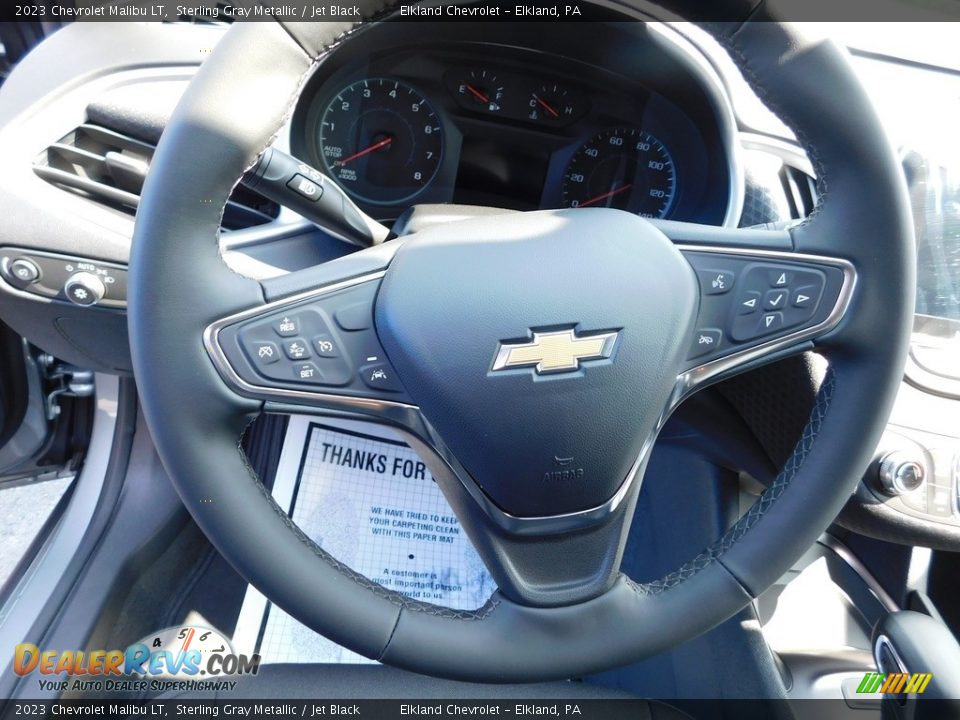 2023 Chevrolet Malibu LT Sterling Gray Metallic / Jet Black Photo #20