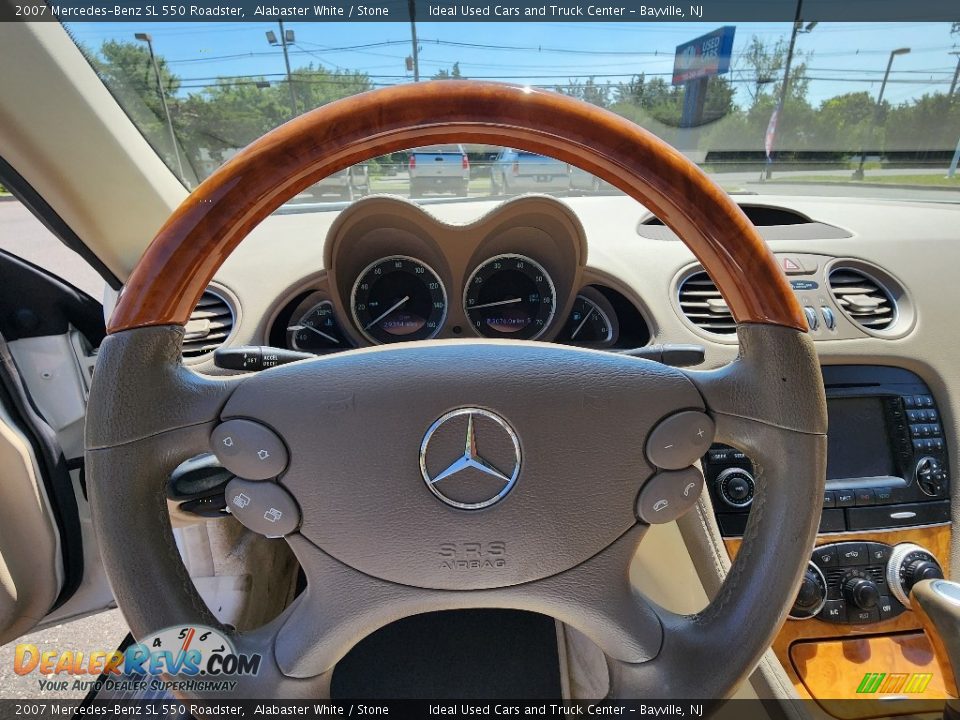 2007 Mercedes-Benz SL 550 Roadster Steering Wheel Photo #30