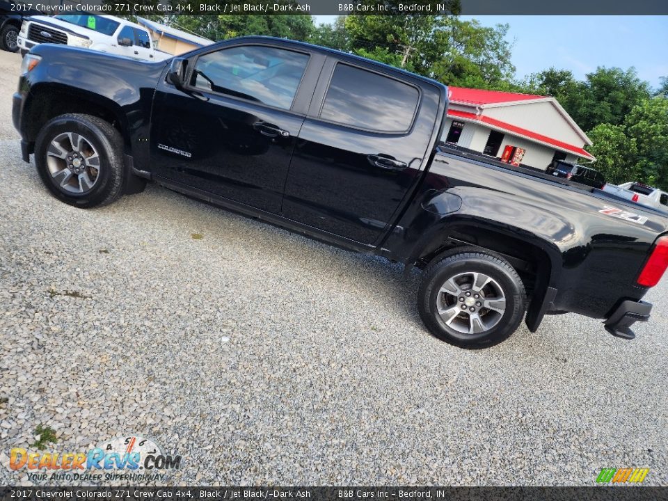 2017 Chevrolet Colorado Z71 Crew Cab 4x4 Black / Jet Black/­Dark Ash Photo #5