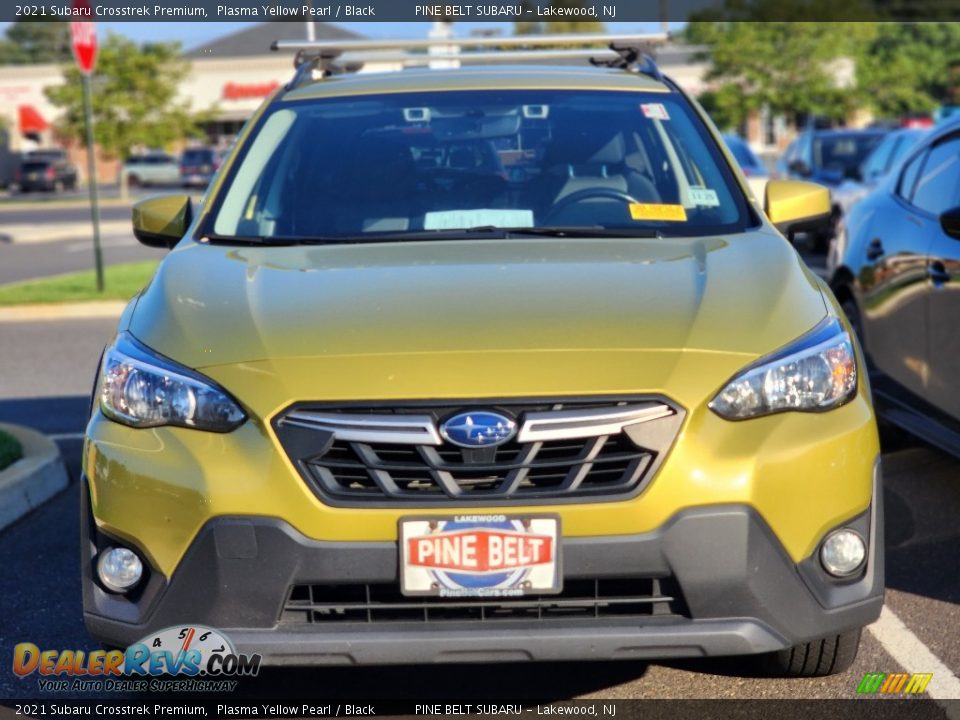 2021 Subaru Crosstrek Premium Plasma Yellow Pearl / Black Photo #2