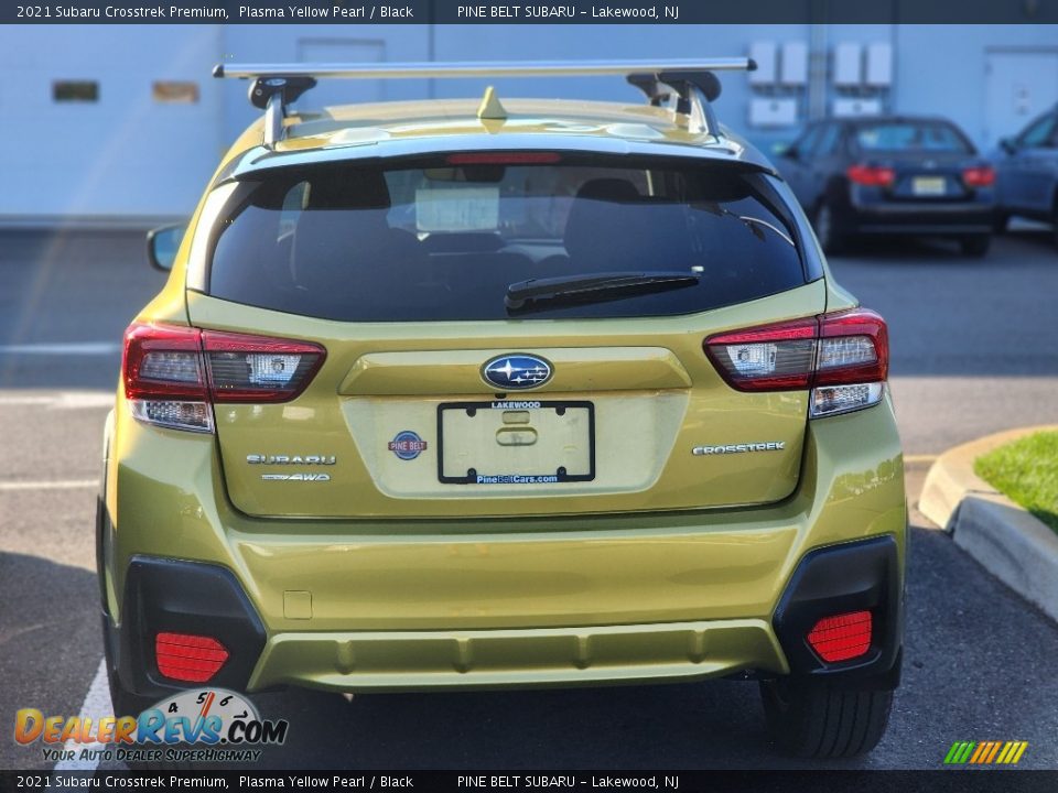 2021 Subaru Crosstrek Premium Plasma Yellow Pearl / Black Photo #4