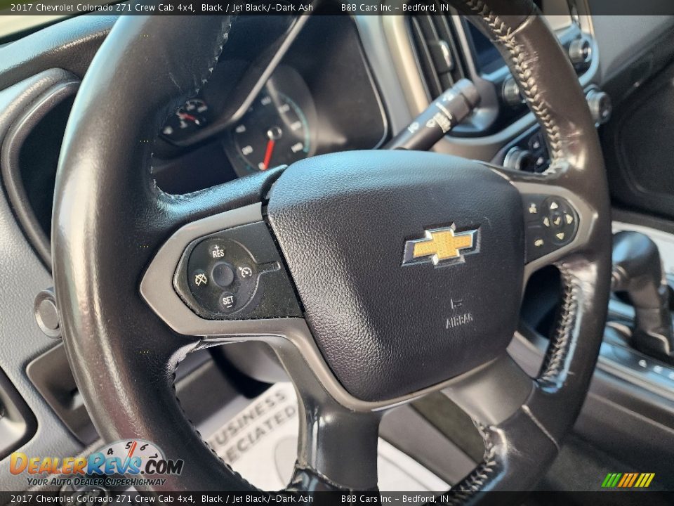 2017 Chevrolet Colorado Z71 Crew Cab 4x4 Steering Wheel Photo #12