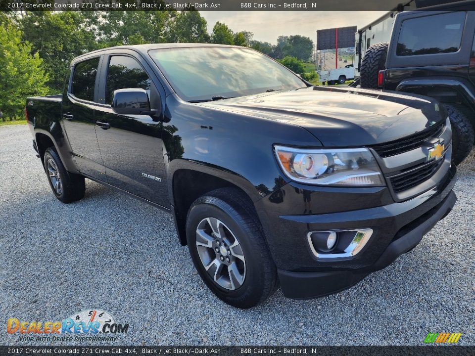 Black 2017 Chevrolet Colorado Z71 Crew Cab 4x4 Photo #23