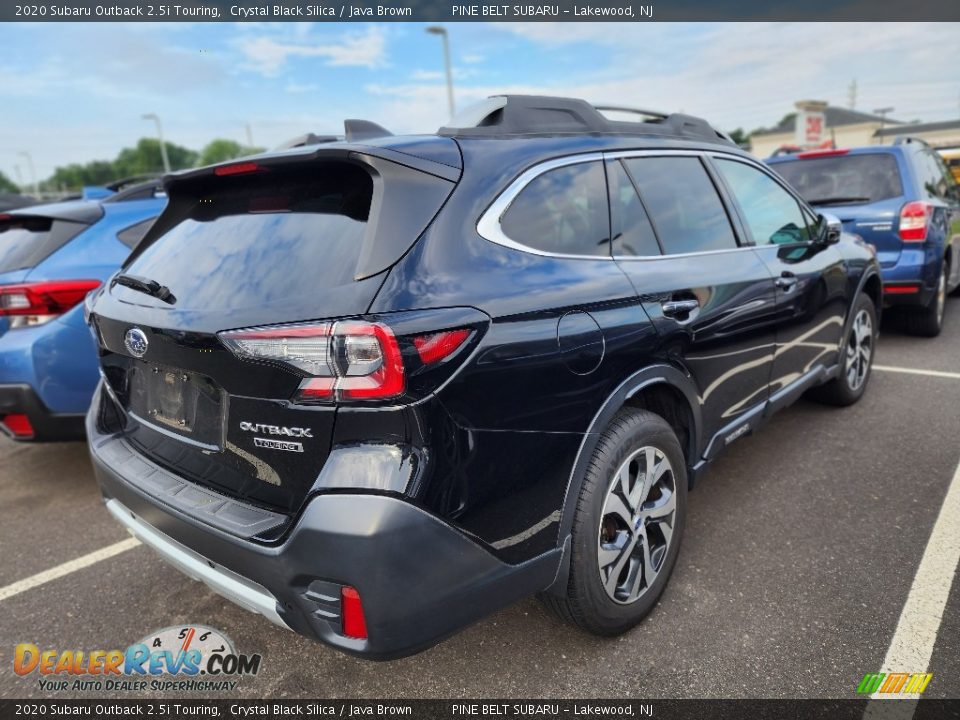 2020 Subaru Outback 2.5i Touring Crystal Black Silica / Java Brown Photo #3