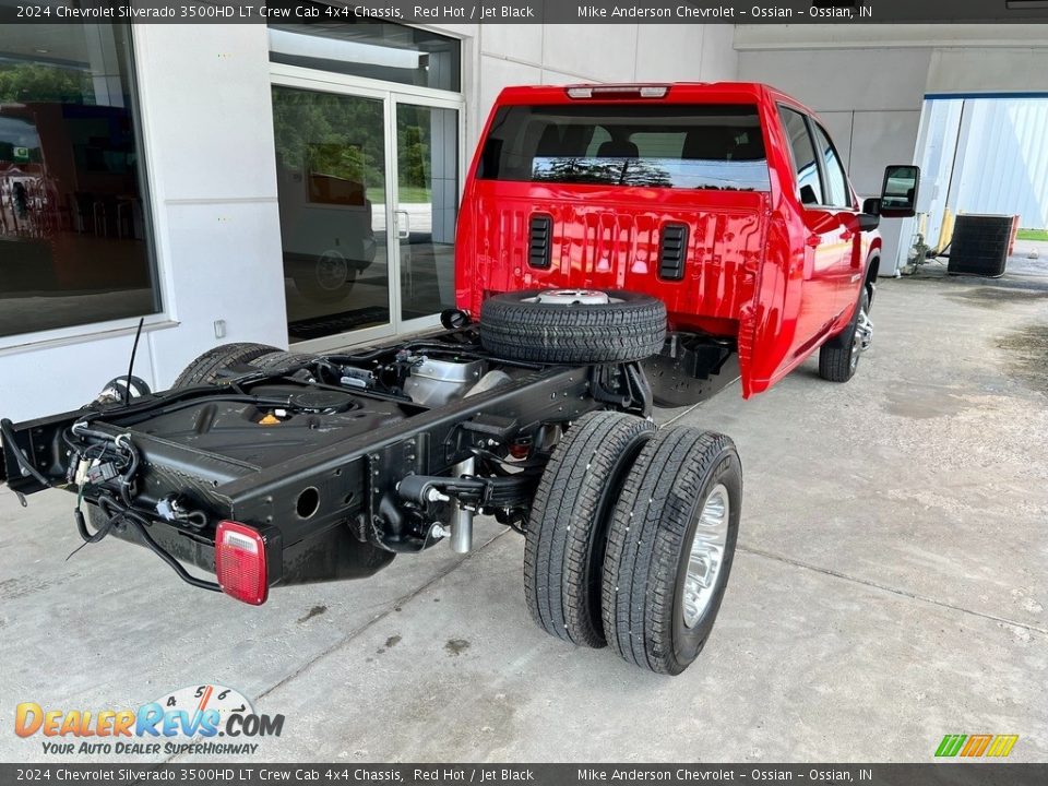 Undercarriage of 2024 Chevrolet Silverado 3500HD LT Crew Cab 4x4 Chassis Photo #6