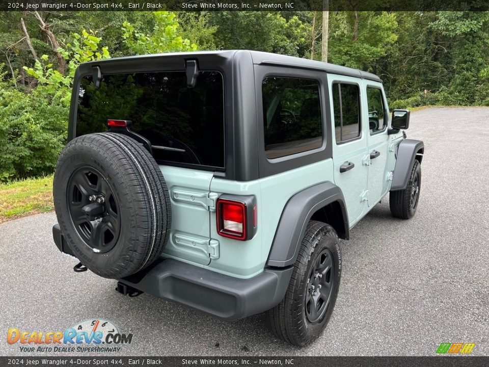 2024 Jeep Wrangler 4-Door Sport 4x4 Earl / Black Photo #6