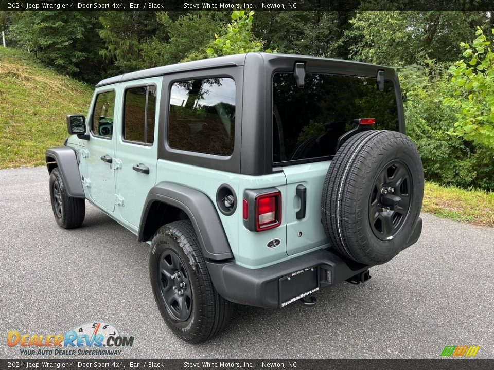 2024 Jeep Wrangler 4-Door Sport 4x4 Earl / Black Photo #8