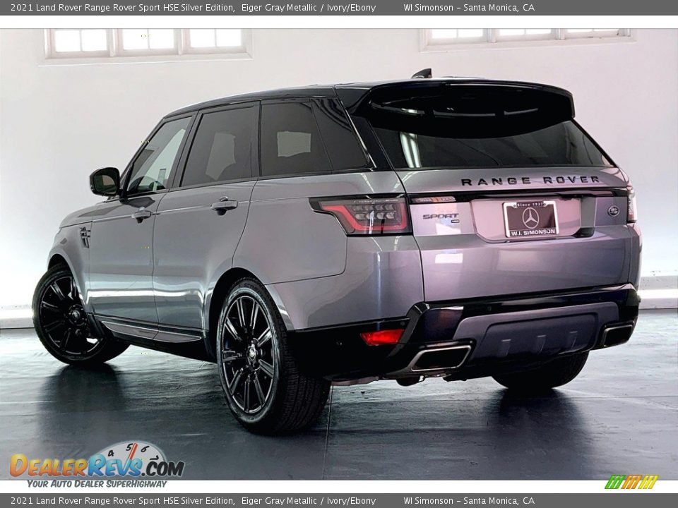 2021 Land Rover Range Rover Sport HSE Silver Edition Eiger Gray Metallic / Ivory/Ebony Photo #10