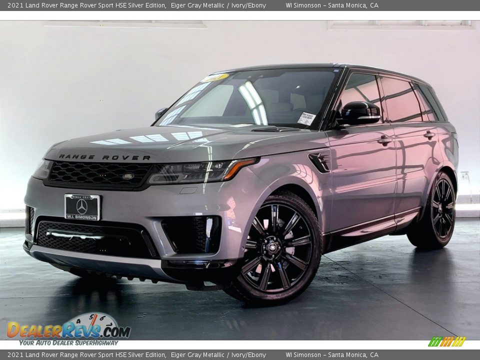 2021 Land Rover Range Rover Sport HSE Silver Edition Eiger Gray Metallic / Ivory/Ebony Photo #12