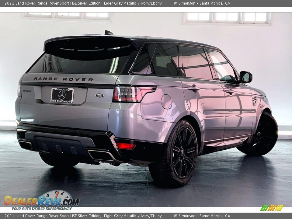 2021 Land Rover Range Rover Sport HSE Silver Edition Eiger Gray Metallic / Ivory/Ebony Photo #13