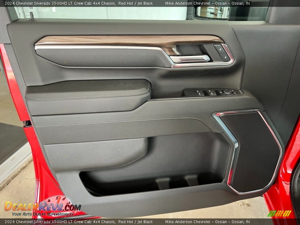 Door Panel of 2024 Chevrolet Silverado 3500HD LT Crew Cab 4x4 Chassis Photo #13