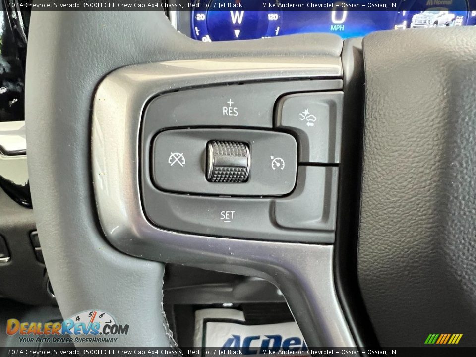 2024 Chevrolet Silverado 3500HD LT Crew Cab 4x4 Chassis Steering Wheel Photo #15