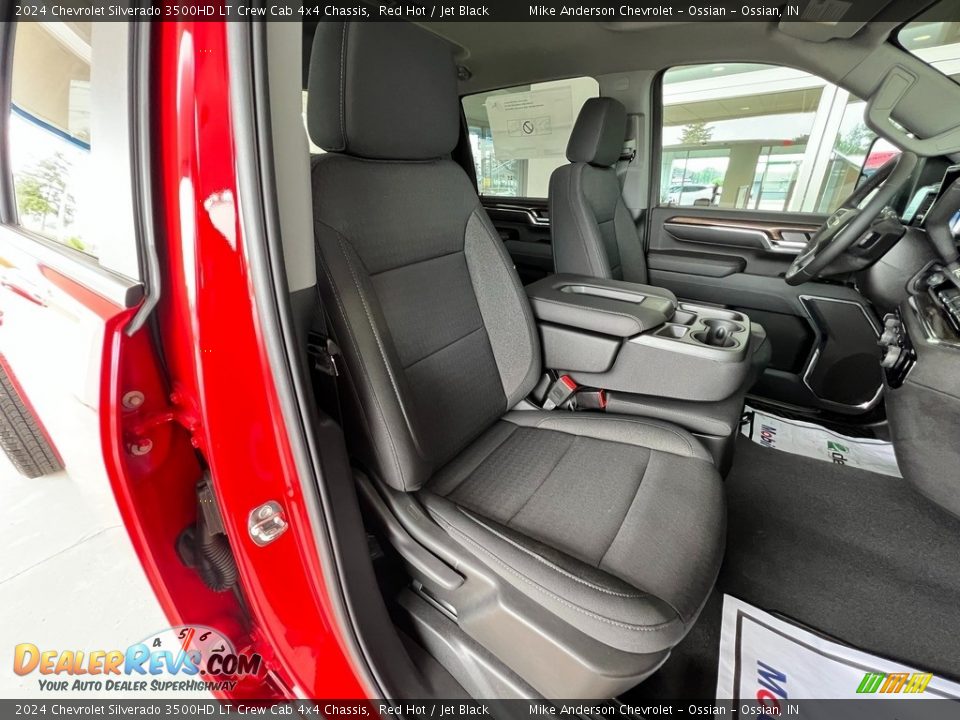 Jet Black Interior - 2024 Chevrolet Silverado 3500HD LT Crew Cab 4x4 Chassis Photo #20