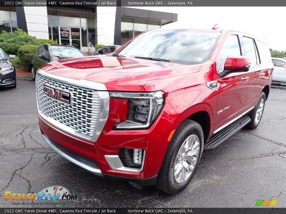 2022 GMC Yukon Denali 4WD Cayenne Red Tintcoat / Jet Black Photo #12