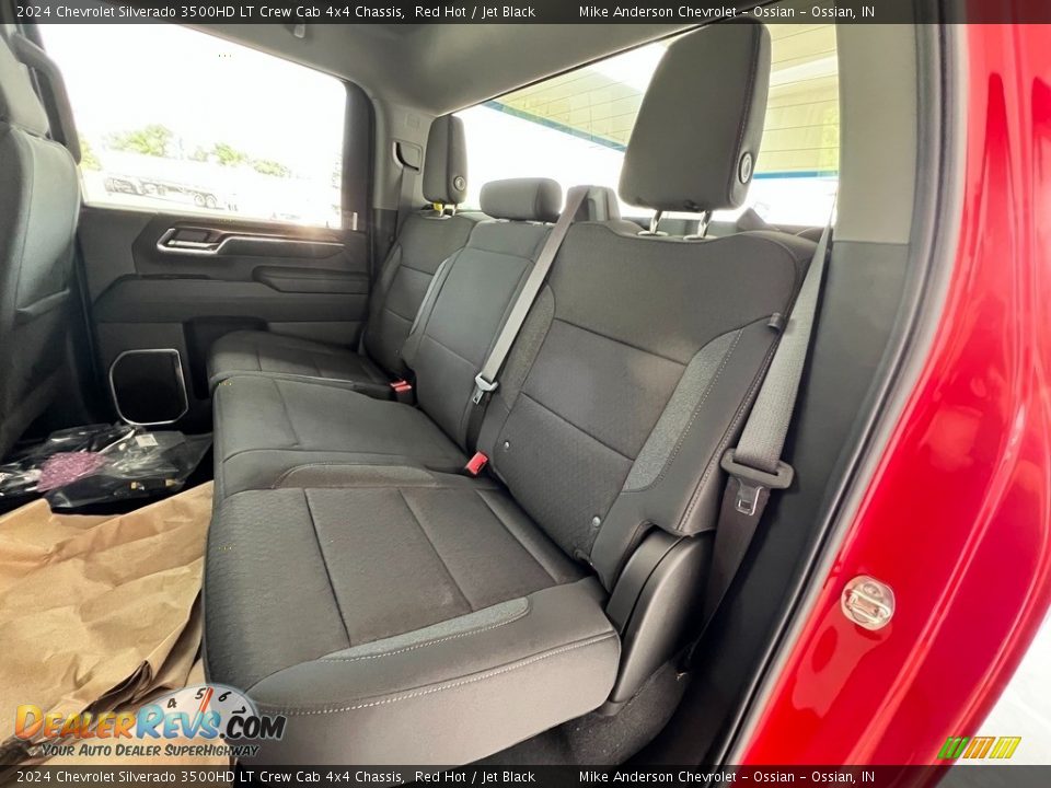 Rear Seat of 2024 Chevrolet Silverado 3500HD LT Crew Cab 4x4 Chassis Photo #22