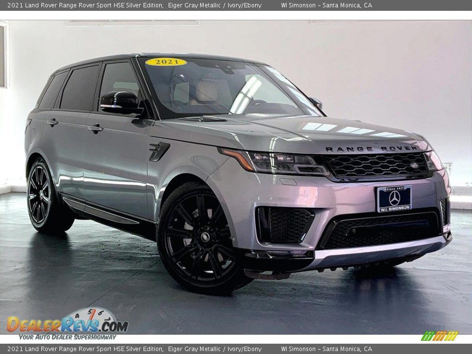 2021 Land Rover Range Rover Sport HSE Silver Edition Eiger Gray Metallic / Ivory/Ebony Photo #34