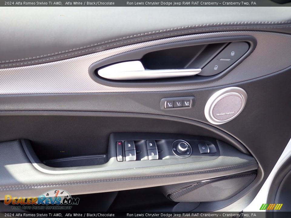 Door Panel of 2024 Alfa Romeo Stelvio Ti AWD Photo #14