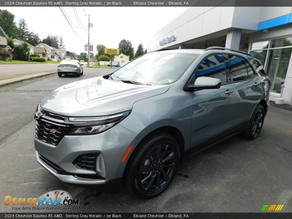 2024 Chevrolet Equinox RS AWD Sterling Gray Metallic / Jet Black Photo #2