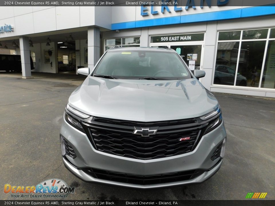 2024 Chevrolet Equinox RS AWD Sterling Gray Metallic / Jet Black Photo #4