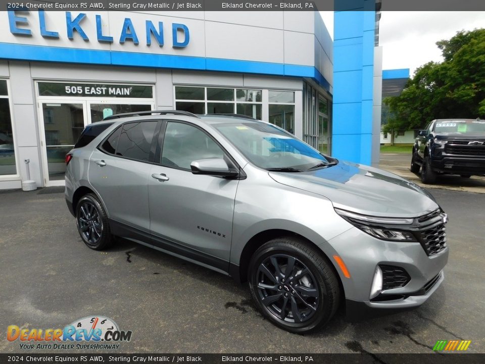 2024 Chevrolet Equinox RS AWD Sterling Gray Metallic / Jet Black Photo #6