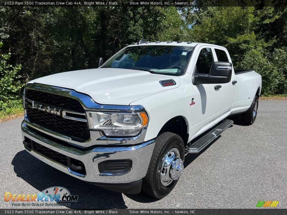 2023 Ram 3500 Tradesman Crew Cab 4x4 Bright White / Black Photo #2