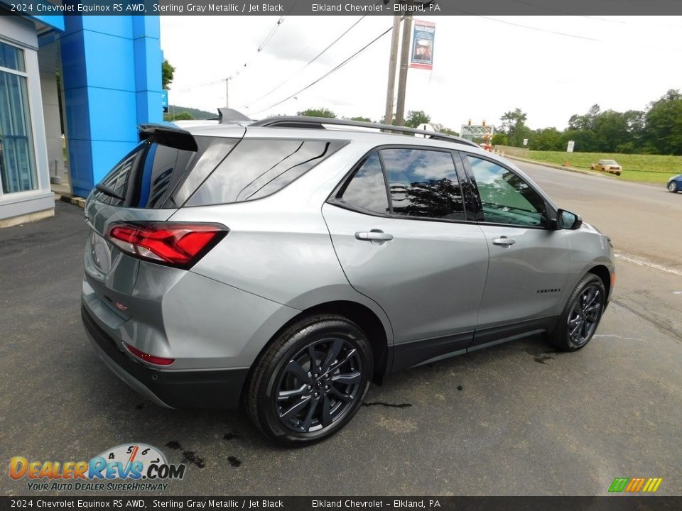 2024 Chevrolet Equinox RS AWD Sterling Gray Metallic / Jet Black Photo #9