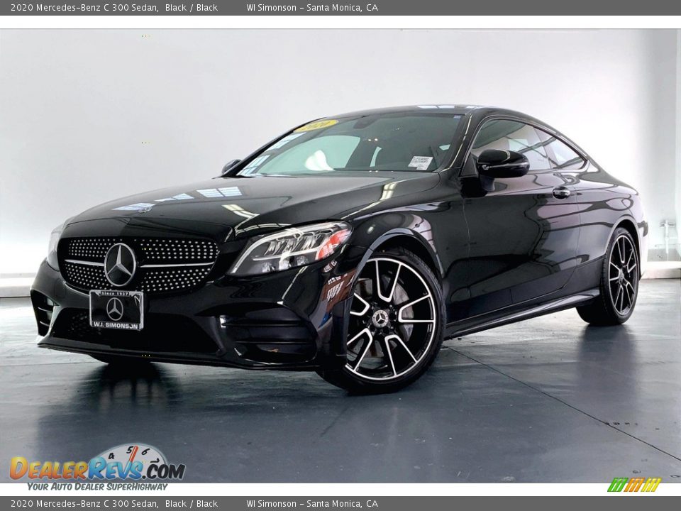 2020 Mercedes-Benz C 300 Sedan Black / Black Photo #12