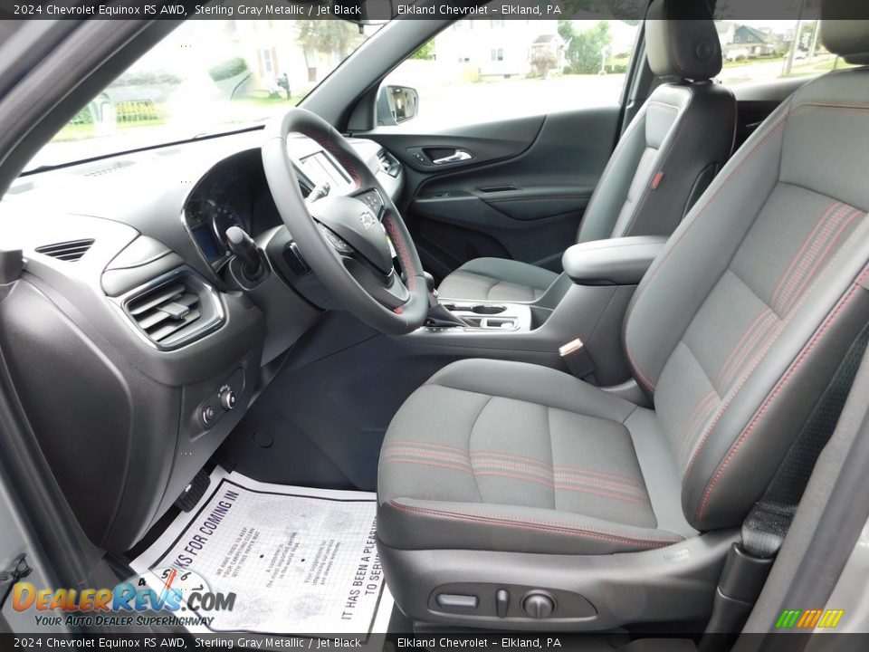 Front Seat of 2024 Chevrolet Equinox RS AWD Photo #20